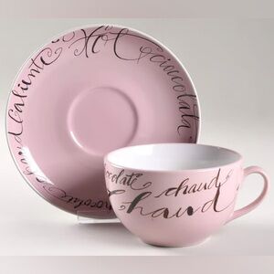 Rosanna Hot Chocolate latte cup & saucer set
